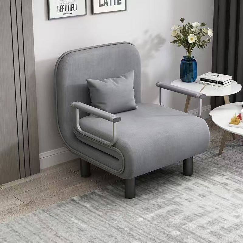 Sofa Bed Folding Dual-Purpose New Double Multi-Functional Small Apartment Balcony Simple Living Room Fabric Lunch Break Folding Bed