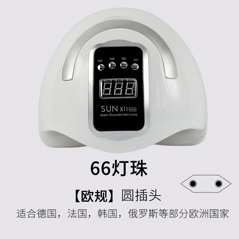 人気のマニキュアランプ新しい速乾性光線療法機乾燥マニキュア接着剤ベーキングランプ LED 照明ネイルサロン専用 280|undefined
