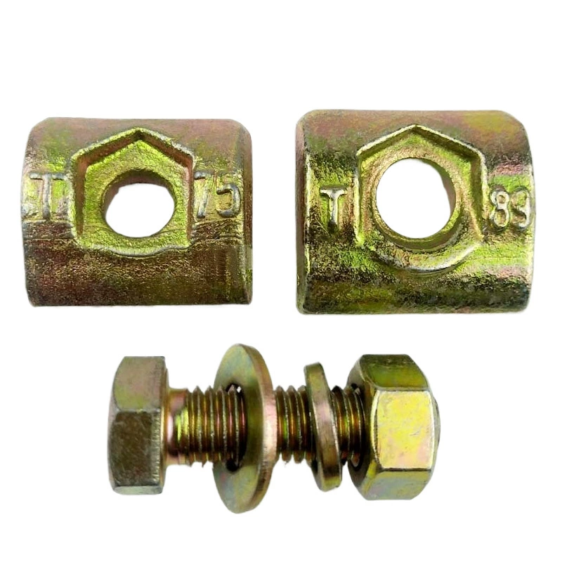 Elevator pressure guide plate guide rail pressure plate elevator split code code guide rail card elevator accessories solid code wholesale
