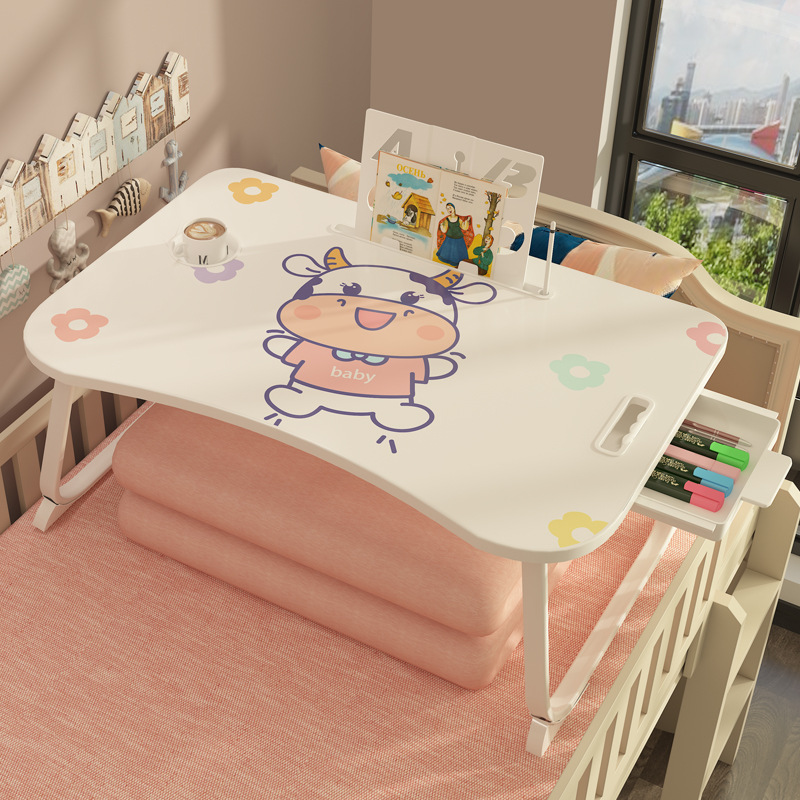 床上書桌小桌宿舍電腦懶人小桌子學生習車載板可移動飄窗少女上鋪