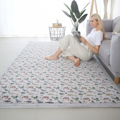 Living Room Bedside Carpet Thickened – Avtomobil döşəmə paspasları - dinosaur-world-50150cm-22cm-thickening