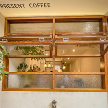 上下折叠窗提拉窗升降上下折叠网红左右隔断咖啡店民宿透明随意停