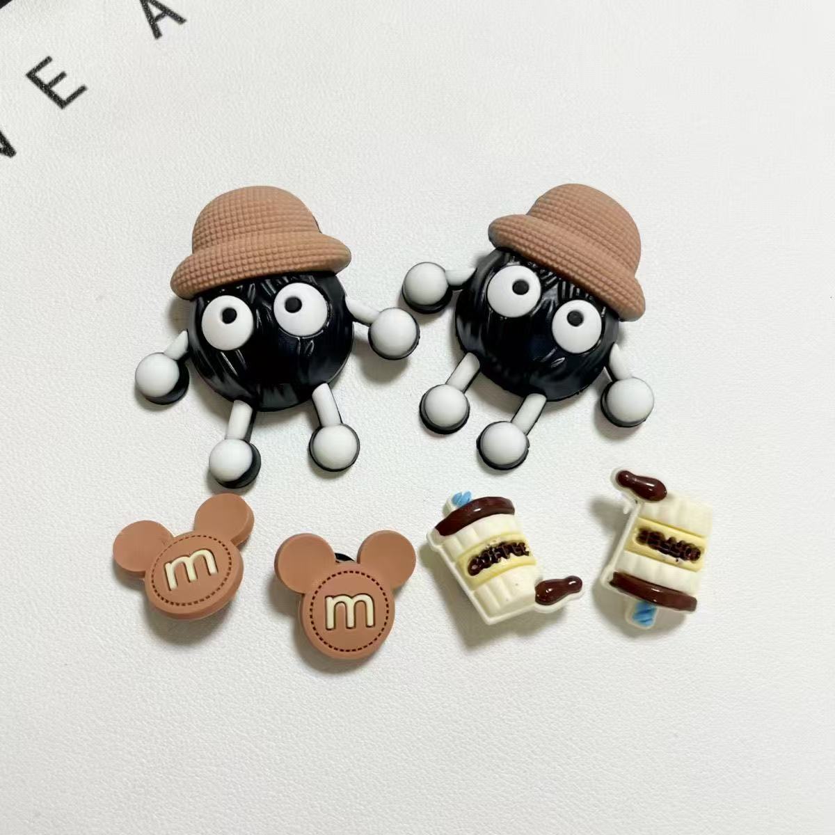 입체적인 커피 연탄.