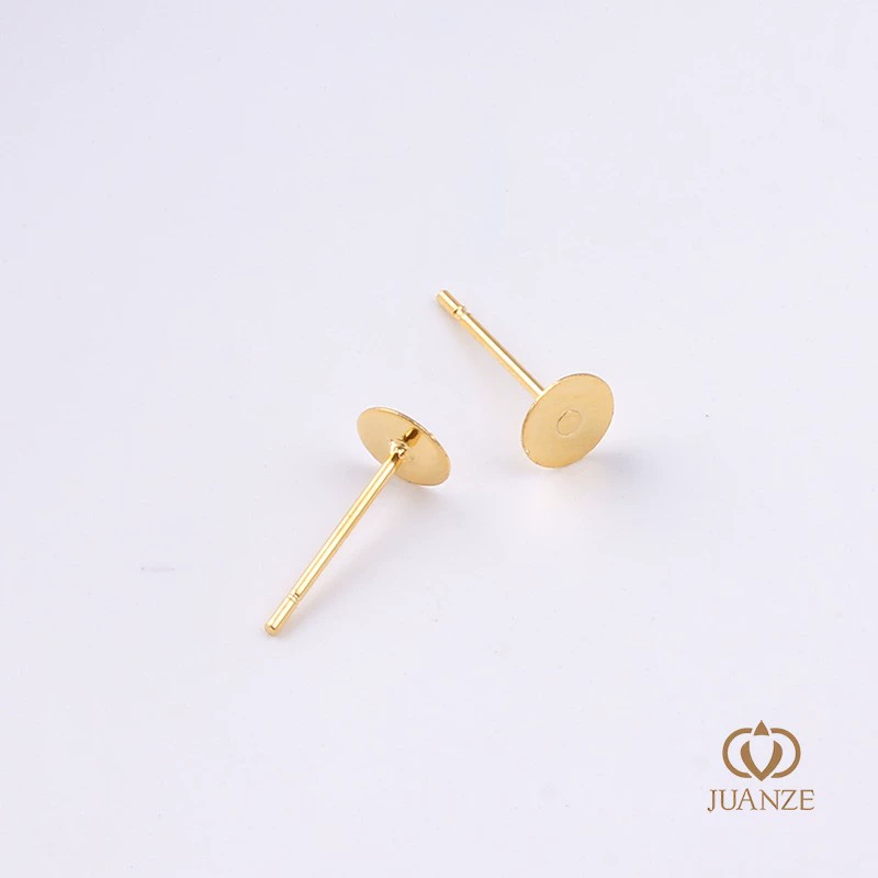 Золотые серьги из нержавеющей стали, handmade аксессуары
