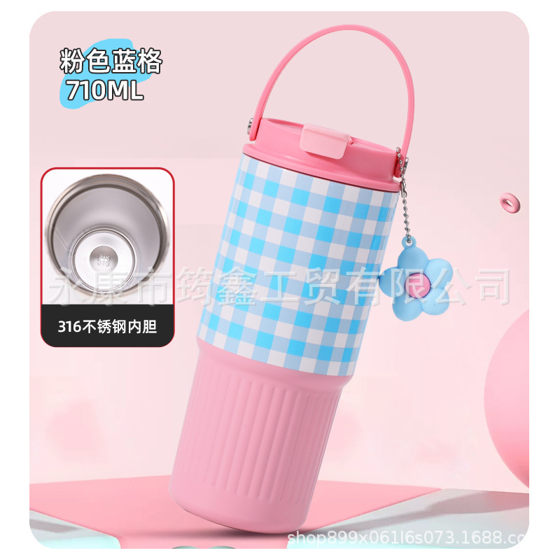 Cross-border 30oz taza de automóvil 304 taza de aislamiento de acero inoxidable taza de agua taza de hielo taza portátil taza de paja