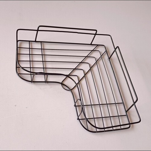 No-punch corner storage rack bathroom tripod wash rack dormitory storage toilet bathroom wall rack