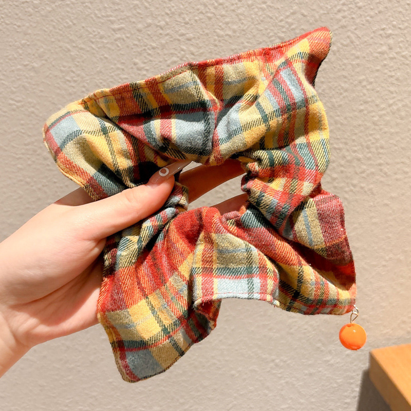 Estilo pastoral francés, diadema de intestino grueso, accesorios para el cabello dulce de alta calidad para mujer, cuerda para la cabeza, nueva cuerda para el cabello de todo fósforo, banda elástica alta