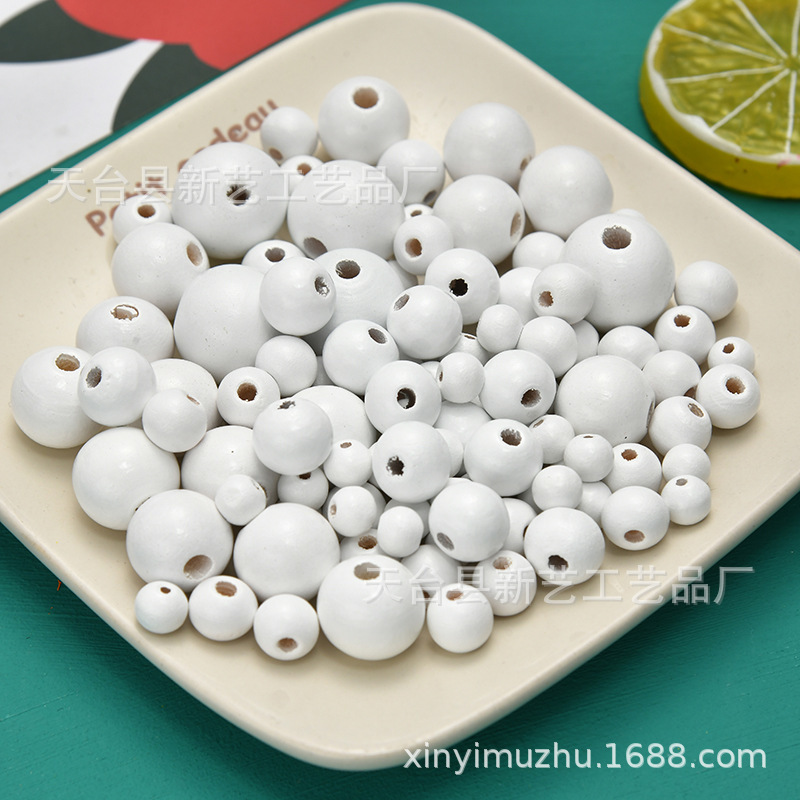 Spot White Environmentally Friendly Wooden Beads 6-30mm Handmade Beads Loose Beads Lotus Wood Round Beads DIY Hemu Jewelry Accessories Spot White Environmentally Friendly Wooden Beads 6-30mm Handmade Beads Loose Beads Lotus Wood Round Beads DIY Hemu Jewelry Accessories