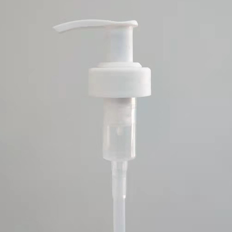 Manufacturers Supply Shampoo Hand Soap Shower Gel Pump Lotion Pump Head 24/28 Frosted White Left and Right Switch Pump