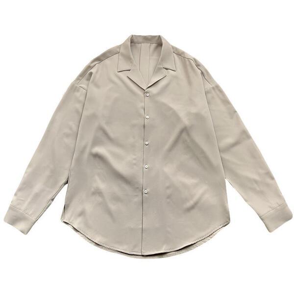 Apricot silk shirt