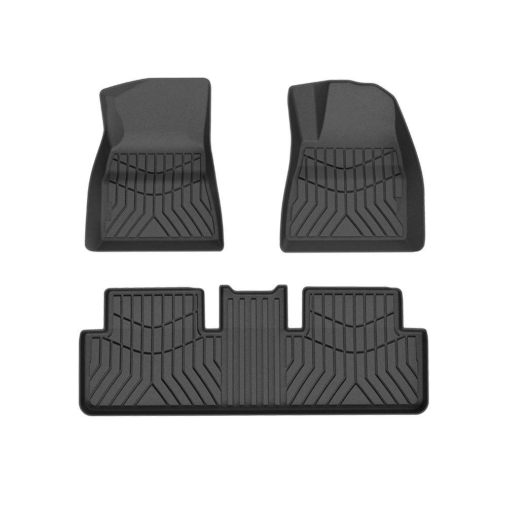 Подходит для Tesla Model Y 2022-Current правое руль 3D водонепроницаемый TPE модифицированный автомобильный коврик