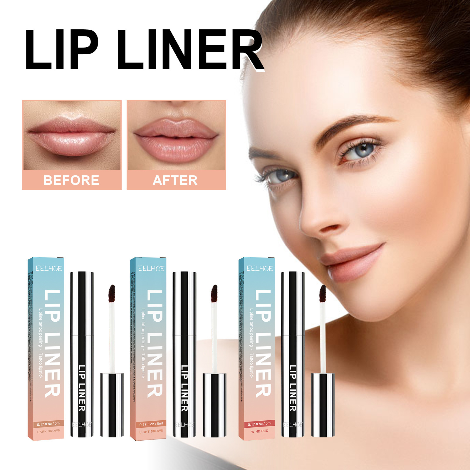 EELHOE Peel-off Lip Liner Image 5