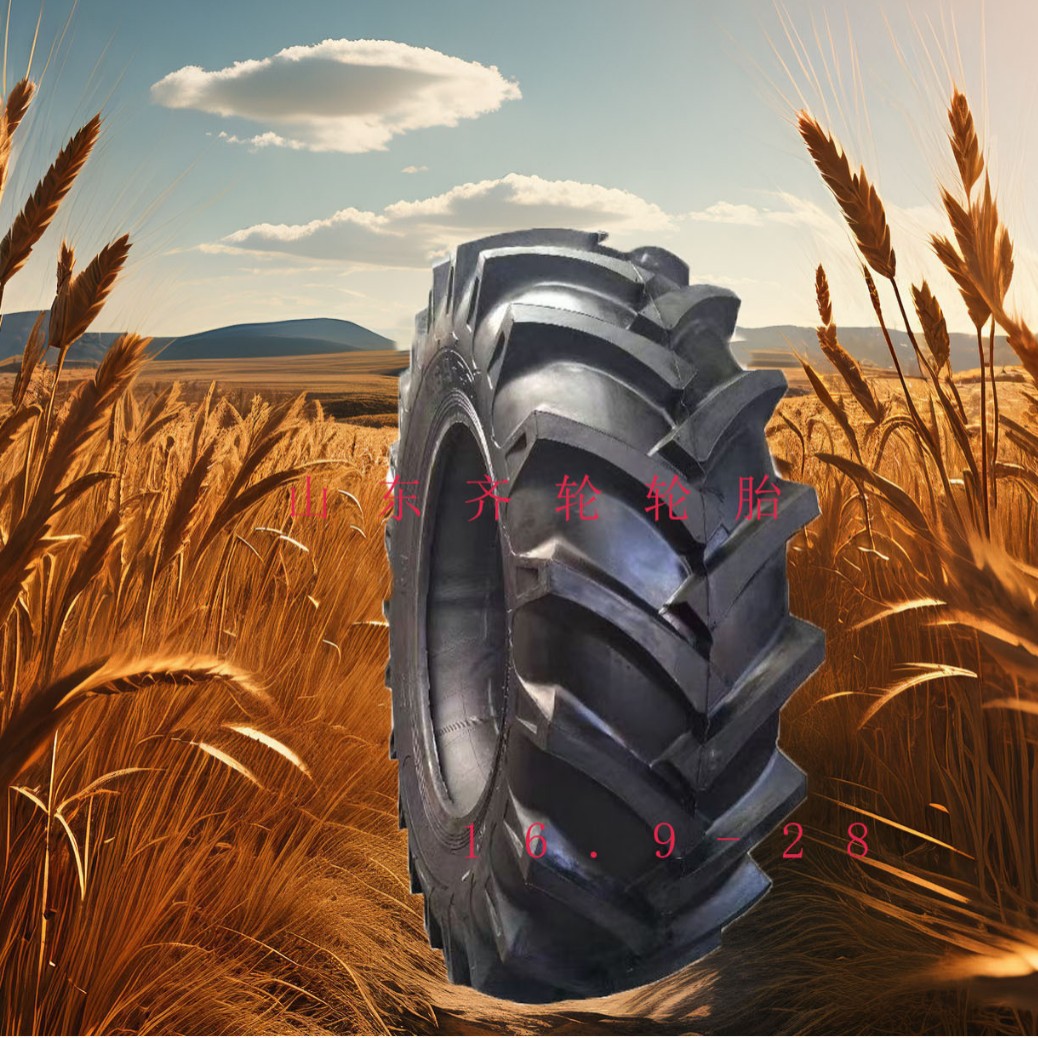 16.9-28农用拖拉机防滑人字轮胎高耐磨