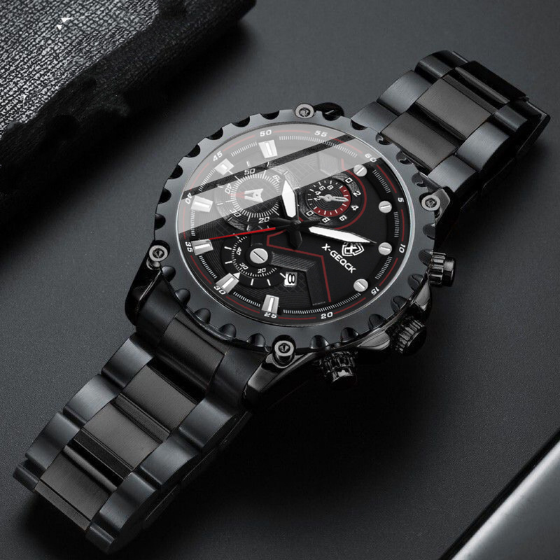 Cross-Border Foreign Trade Watch Men's Fully Automatic Non-Mechanical Watch Trendy Sports High School Student Quartz Electronic Watch Men