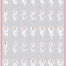 magico日系5D立体指甲贴纸pro磨砂薄透浮雕美甲贴血染玫瑰TS335