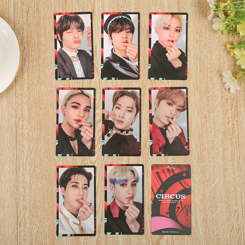 Набор фотокарточек (Stray Kids) circus circus circus, 8 шт., 5,4×8,6 см