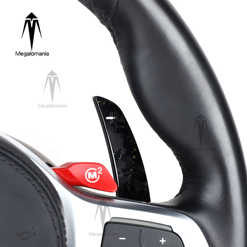 Suitable for Bmw 1~7 Series X3X5X7F10F30F20F12F80F82F34 Carbon Fiber Magnetic Shift Paddles