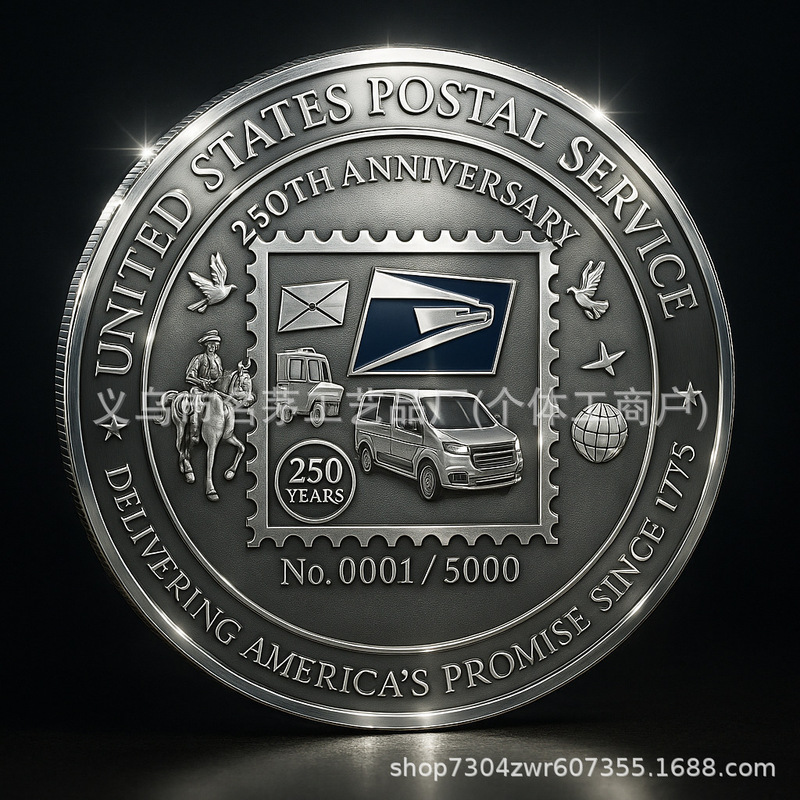 跨境新品Charlie Kirk Memorial Coin查理·柯克纪念币|undefined