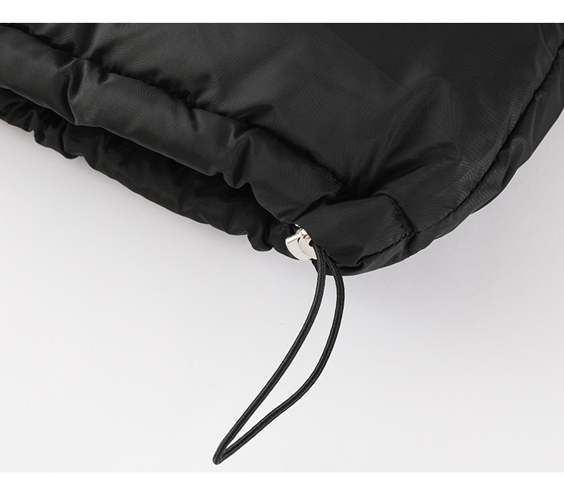 Katoenen jack dames korte 2023 winter nieuwe stijl kleine staande kraag donsjack verdikte katoenen damesjack_voghion.com