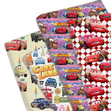 汽车卡通赛车数码印薄款涤棉或防水布料DIY包包桌布服装1Yc69164