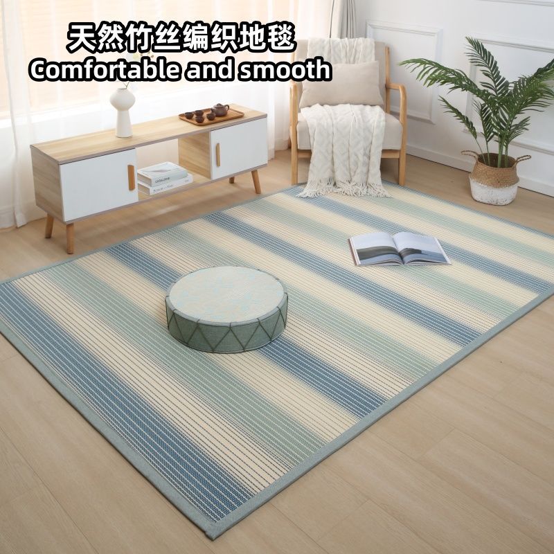 Estera de bambú japonesa balcón colchón ventana flotante tatami estera doméstica estera de caña estera de césped alfombra de cama sala de estar