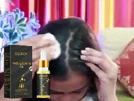 EELHOE Thick Hair Essence Ulei puternic de balsam pentru păr, netezește și hidratează părul, soluție nutritivă pentru păr gros_voghion.com