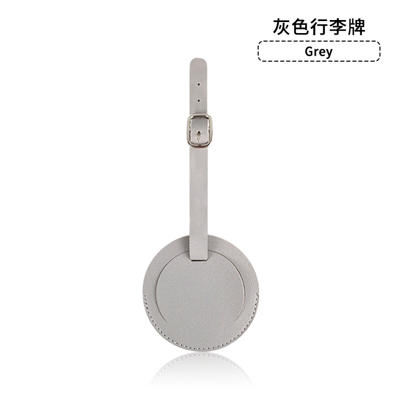 Tarjeta de embarque de equipaje de cuero de PU de viaje tarjeta de viaje equipaje trolley caso bolsa colgante pasaporte cubierta clip bolsa traje