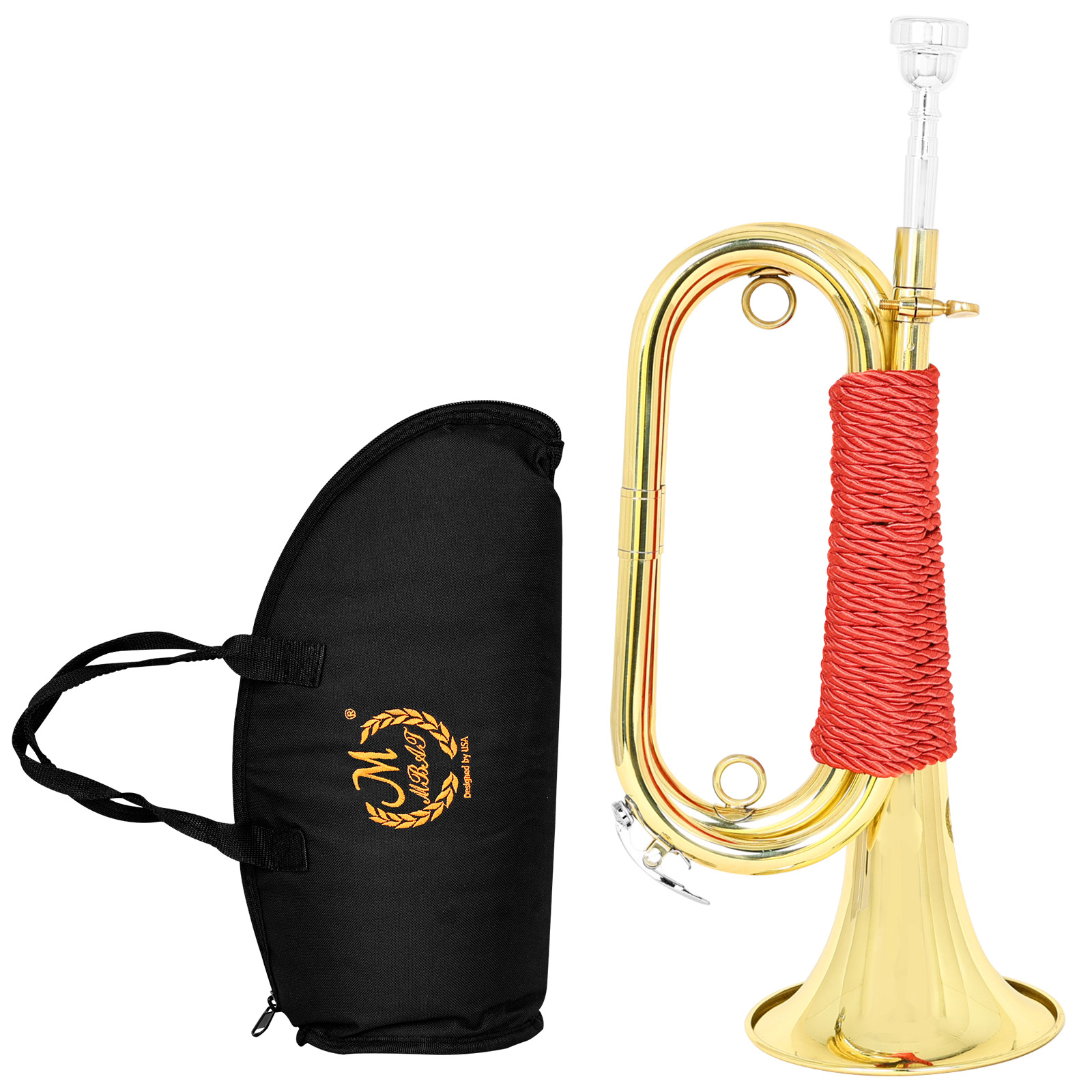 Fábrica de pelo directo, excelente mano de obra, gran paso, corneta española, manilla roja, corneta, corneta, carga