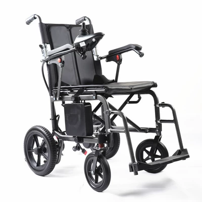 Qatlanan elektrik velosipedlər on the plane electric wheelchair