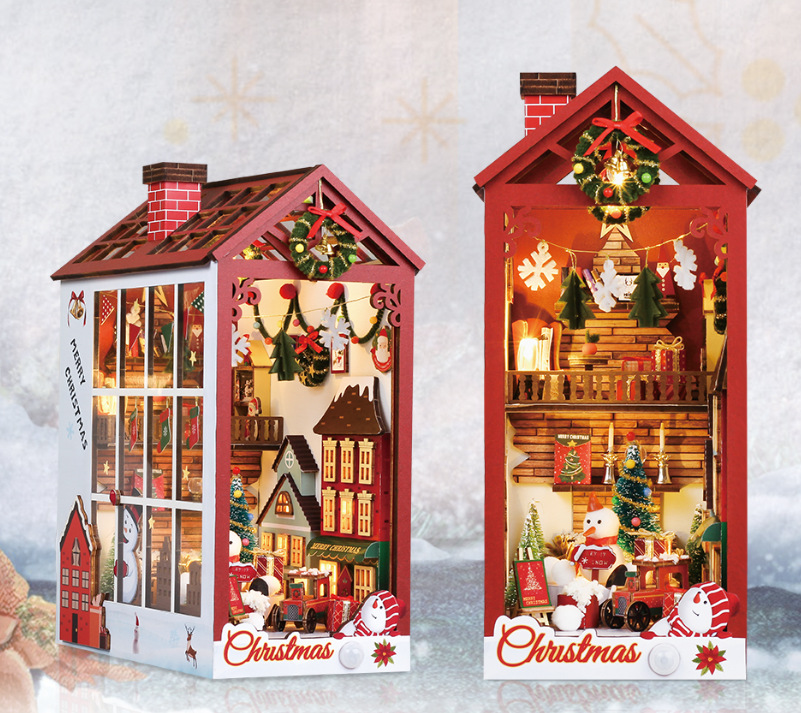 크리스마스 북엔드