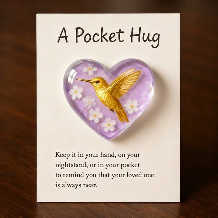 Colgante transfronterizo nuevo colibríes amor animal acrílico regalos de regalo de día de la enfermera regalos de día de San Valentín regalos 2D