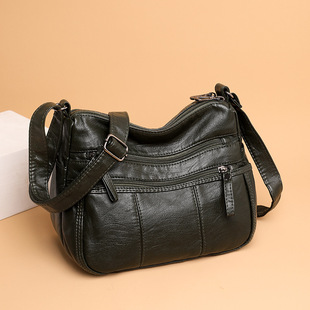 (Cross-border trading), polyurethane capacious one-shoulder bag