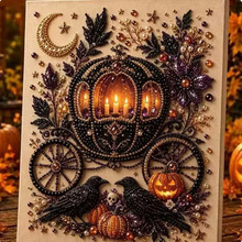 �f�}�������ʯˇ�gDIY���bHalloween Pearl Diamond Art DIY Kit