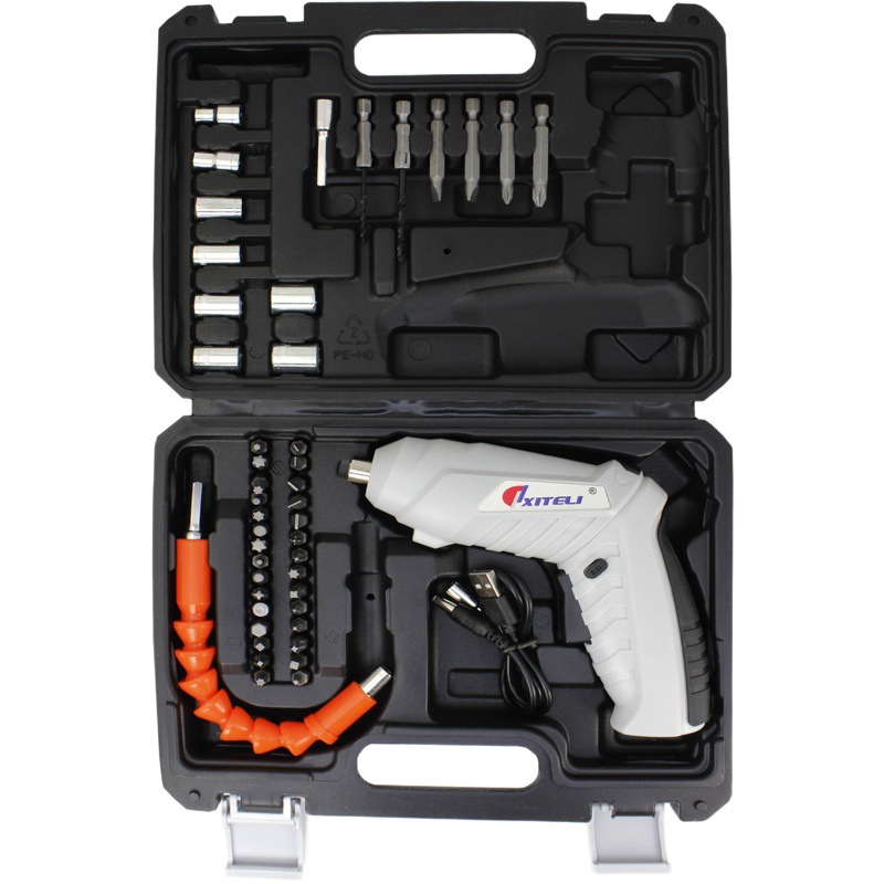 Llave de impacto doméstica transfronteriza destornillador eléctrico plegable 3,6 V destornillador eléctrico de litio