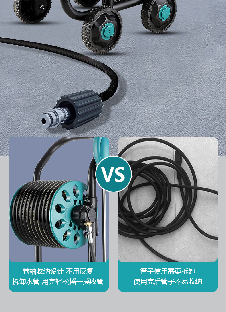 Car Washing Machine Artifact Household 220V High Pressure Water Pump High Power Brush Car Water Powerful Washing Grab Car Washing Machine