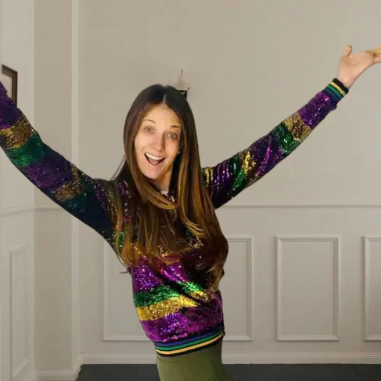 Aliexpress European and American 2023 Spring Casual Sequined Top Multi-Color Sequined Long-Sleeved Lively and Cute Baseball Uniform Jacket