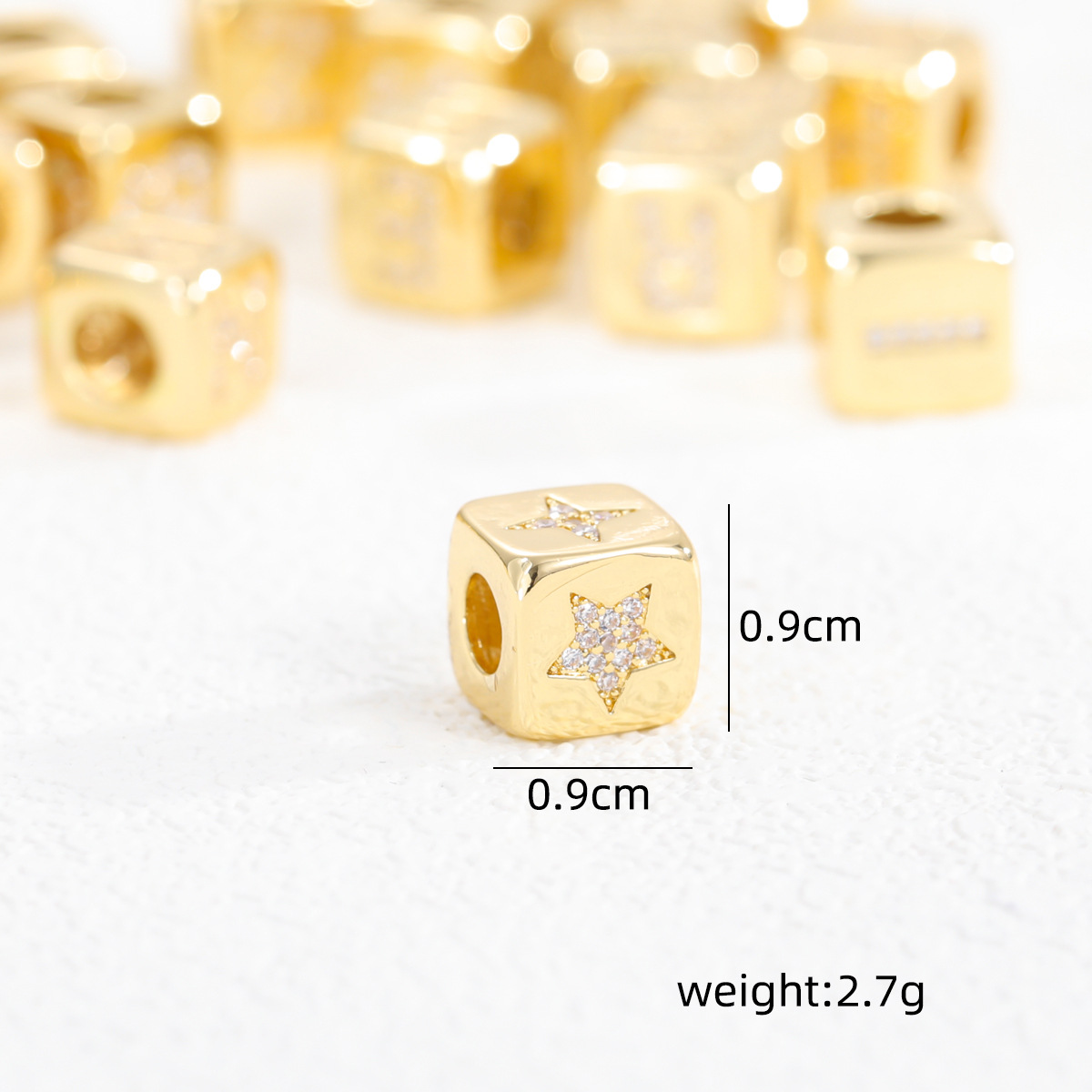 Five-pointed star single pendant