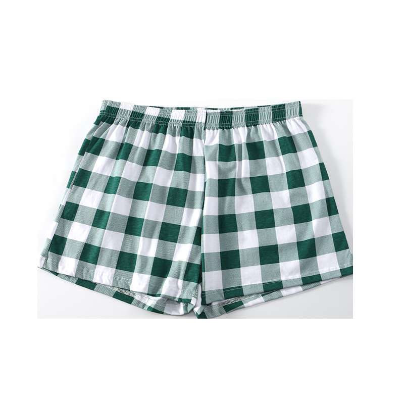 Alo pantalones de algodón interior 100% algodón de ángulo plano de cuatro esquinas pantalones deportivos de hombre pantalones cortos de hombre