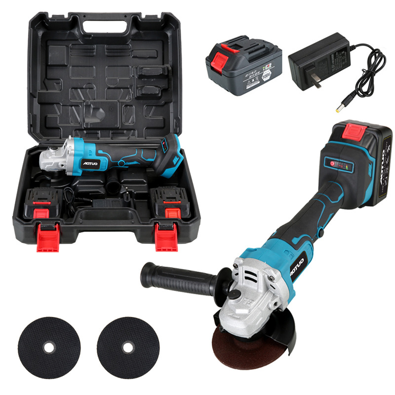 Brushless Lithium Electric Angle Grinder Multifunctional Grinding And Polishing Machine Rechargeable Cutting Machine Polishing Machine Electric Angle Grinder