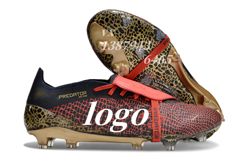 Los fabricantes de Putian venden al por mayor Halcón transfronterizo de 25 generaciones PREDATOR ACCURACY zapatos de fútbol con clavos fg de lengua abatible