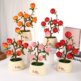 仿真盆栽;仿真绿植;塑料工艺品