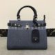 LYN ACCS New Rivet Decorative Lock Kelly Bag Portable Daffy Bag Shoulder Crossbody Women's Bag