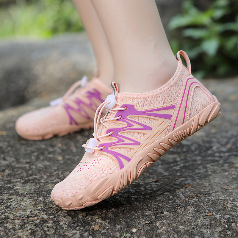 Zapatos de baño al aire libre, zapatos de playa para hombres y mujeres, zapatos de nadador anfibios, zapatos de natación transpirables para mujeres