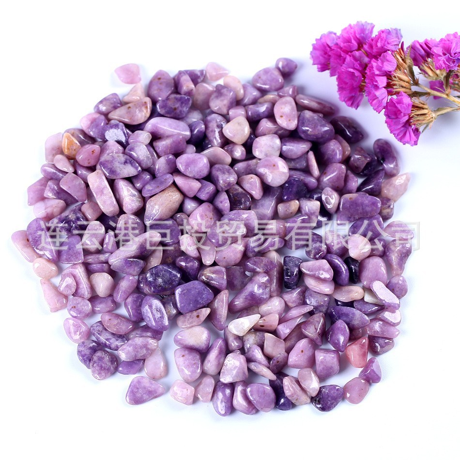 100 tipos de piedra triturada de 7 - 9mm cristal natural jade ágata espécimen de piedra preciosa marco de fotos transfronterizo mano suministro Amazon