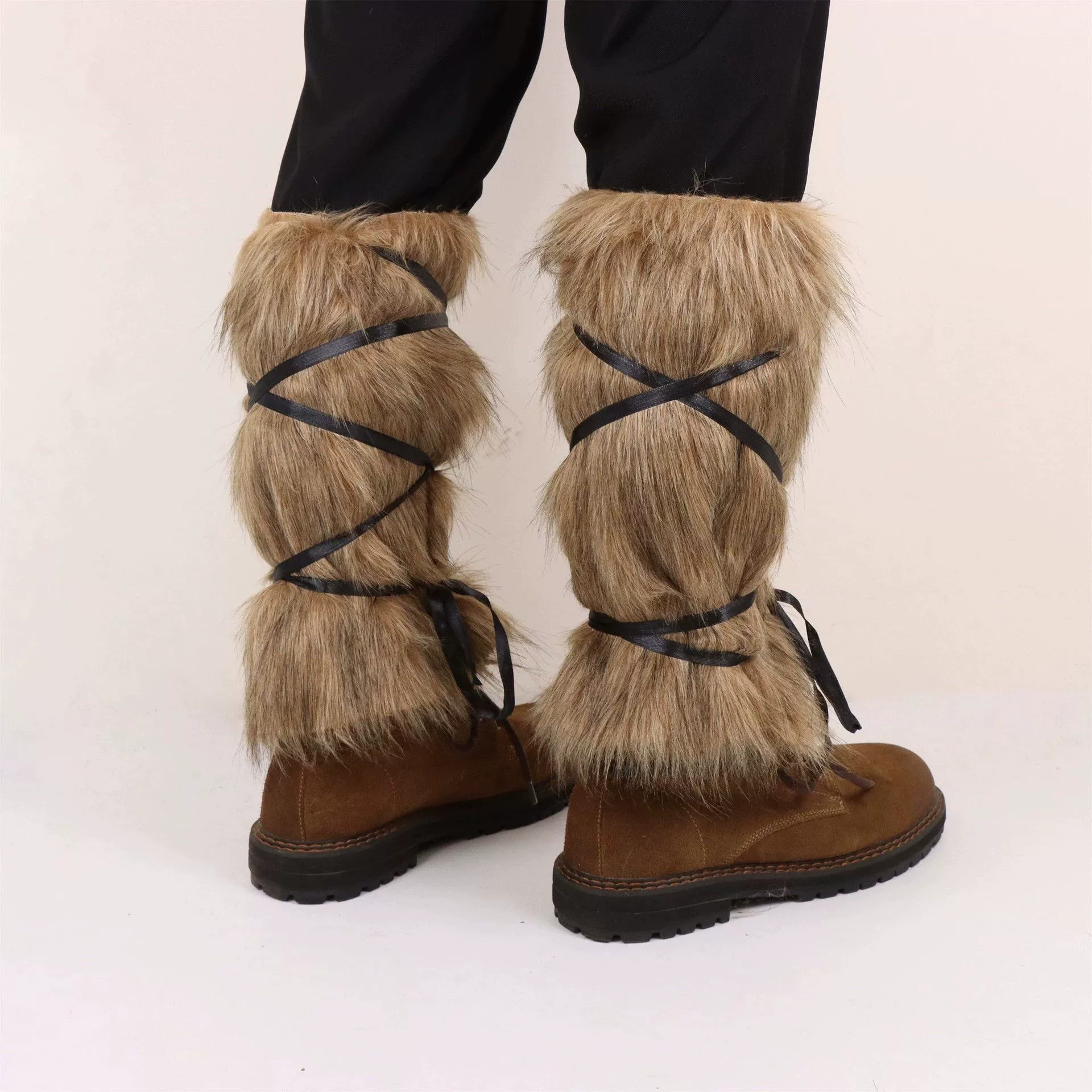 Winter retro sleeves, socks, boots, Amazon, (Cross-border trading), cosplay, dress up