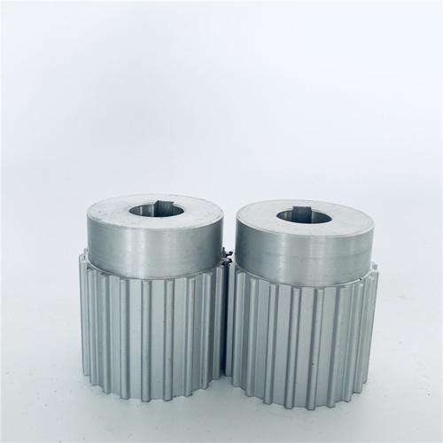 Aluminum synchronous belting pulleys made of H, XH, L, XL, 5M, 8M, 14M steel can be black oxide, galvanized pulleys