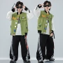 儿童宽松男童街舞演出服