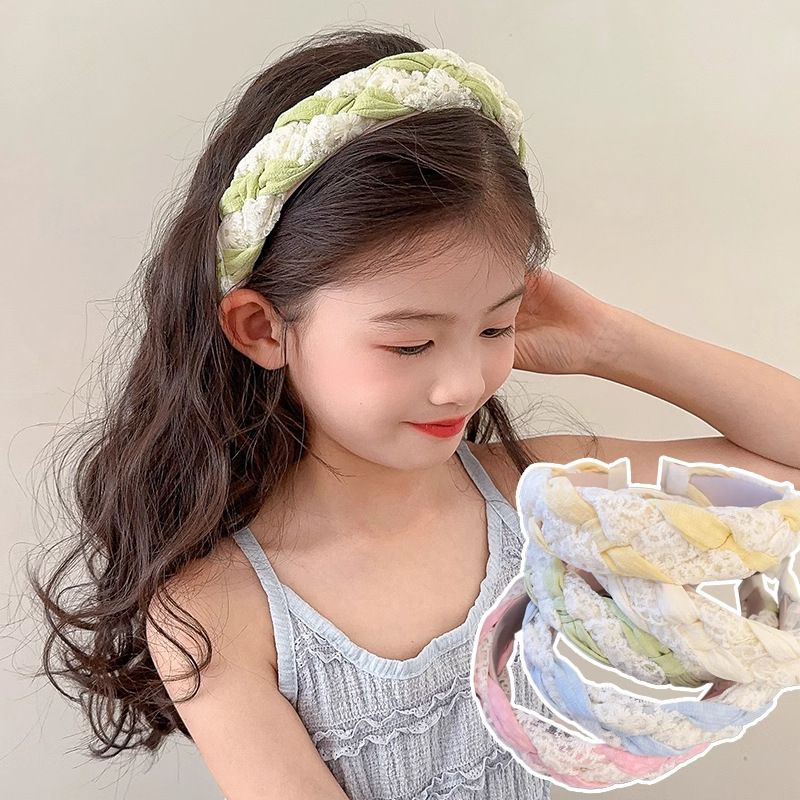 女の子の甘くてかわいいヘアバンド、小さな女の子の頭を締め付けない、つば広ヘアバンド、滑り止めヘアバンド、ヘアピン、女性用ヘアアクセサリー|undefined