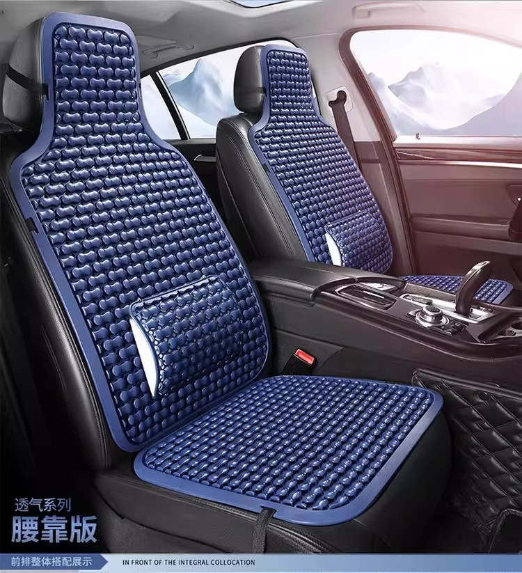Summer Universal Car Plastic Seat Cushion, Ventilated and Breathable, Suitable for Vans and Large Passenger Trucks, Single-Piece Cooling Seat Pad