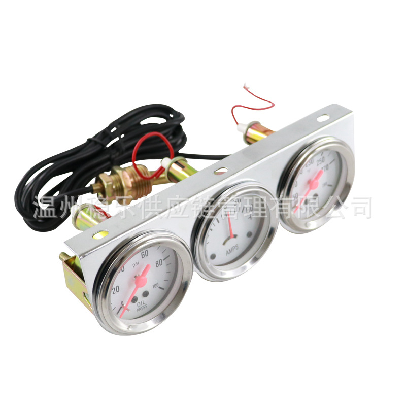 52mm Combination Triple Meter 2inch Universal Mechanical Hydraulic Current Water Temperature Combination Instrument Stable Instrument